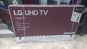 LG 75 Inch UP77 Series4k UHD HDR Smart TV - Frameless