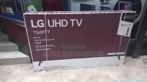 LG 75 Inch UP77 Series4k UHD HDR Smart TV - Frameless