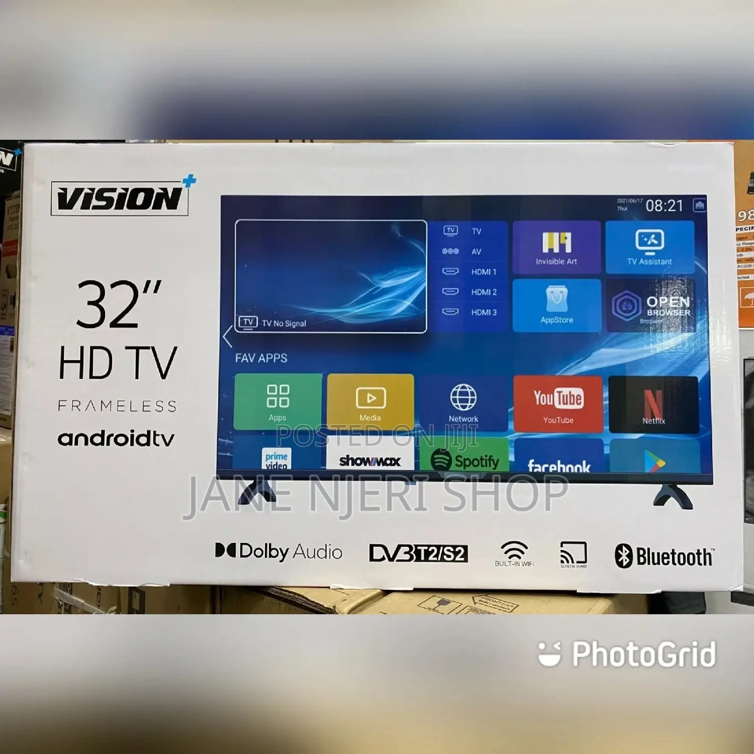 Vision Flameless 32 Inches Tv