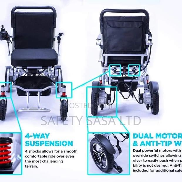 Foldable Electric/ Motorized Wheelchair - thumbnail 4