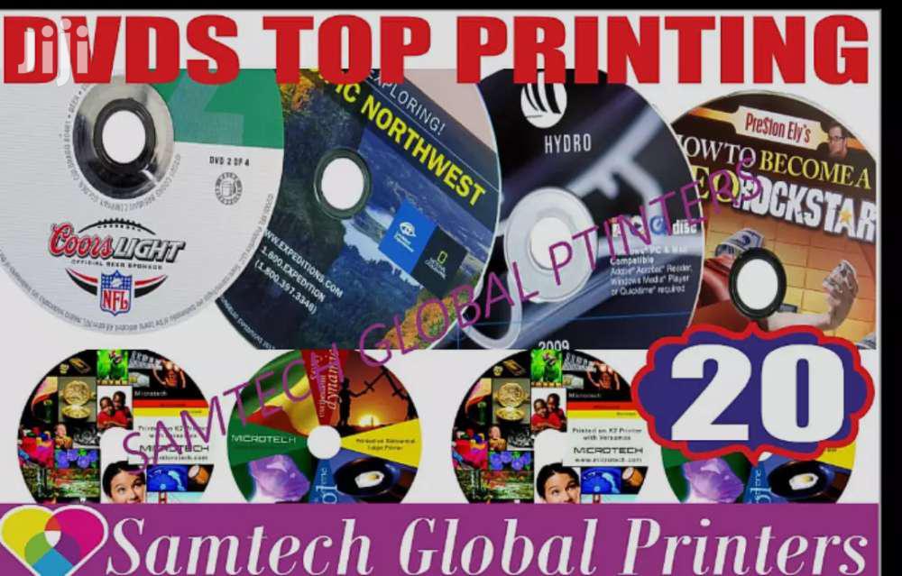 Cds And Dvds Printing in Nairobi Central Printing Services