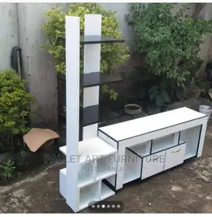 White Modern Tv Stand With Drawers