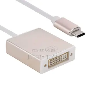 10cm USB-C / Type-C 3.1 to DVI 24+5 Adapter Cable, Forbook 1