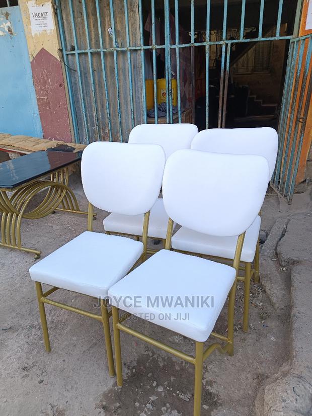 Restaurant Low Chairs, White in Colour