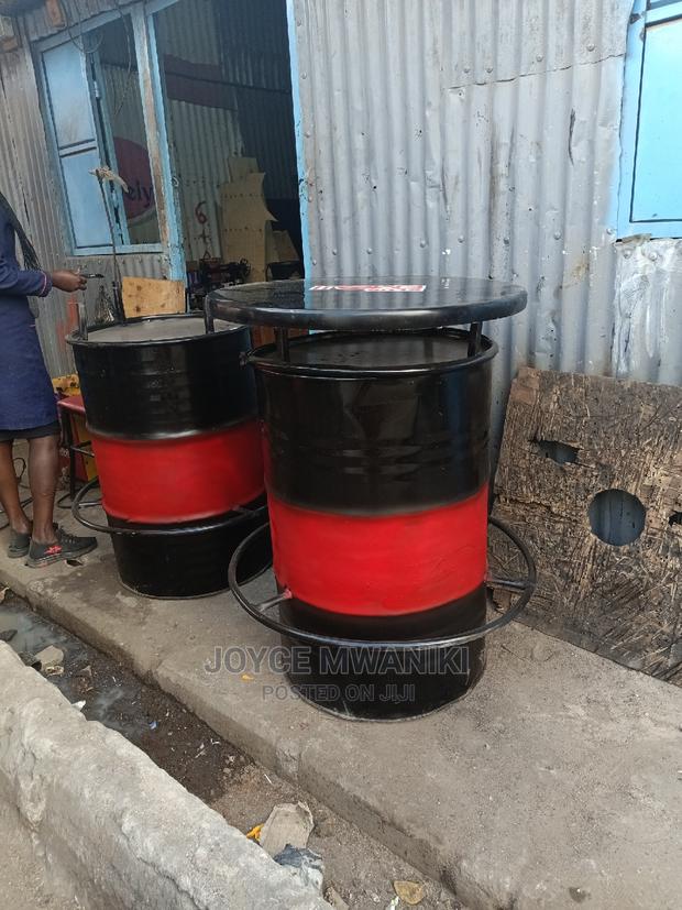 Restaurant Drum Tables - main view