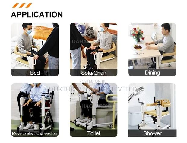 Quality Patient Transfer Wheelchair - thumbnail 4