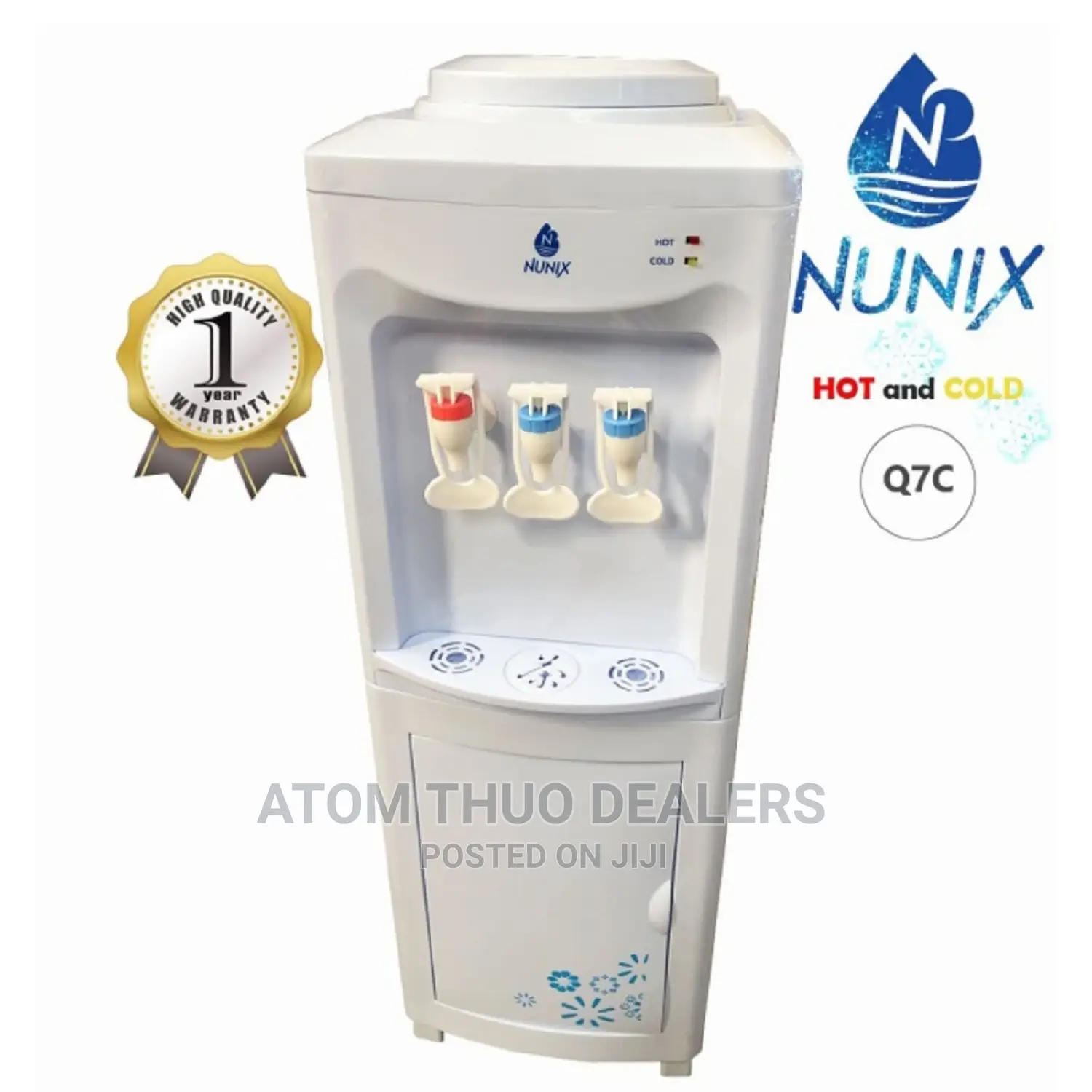 Nunix Q7C 3 Taps Ht Norrmal and Cold Water Dispenser , ,.