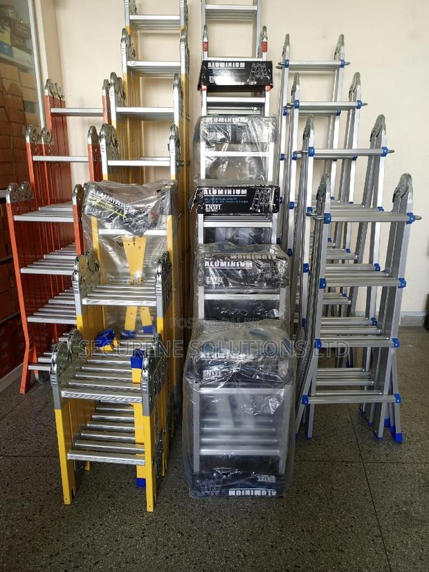 Ladders Multipurpose Aluminum, Fibre Glass, Iron, Little Gia