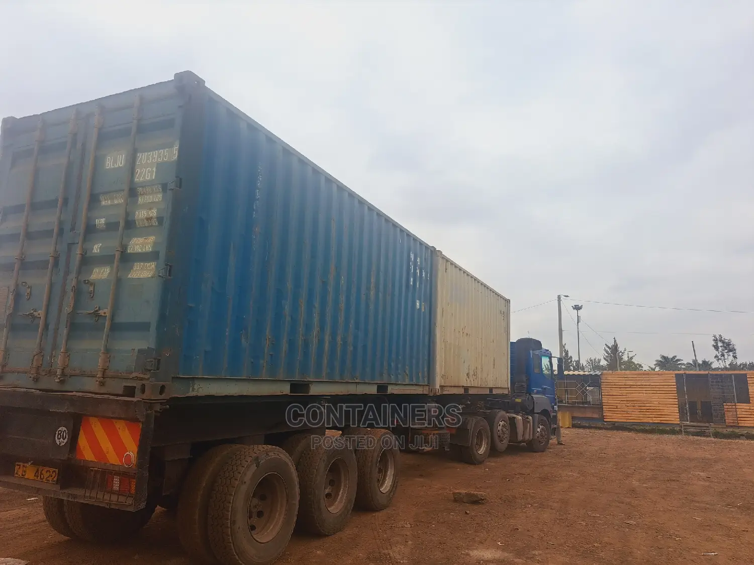 Mild Steel Shipping Containers Available.