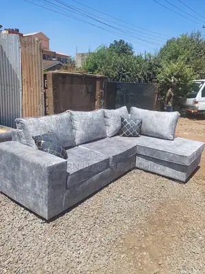 Light Grey Corner Sofa
