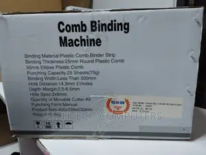 Heavy Duty Comb Binding Machine 2088c (2088c)