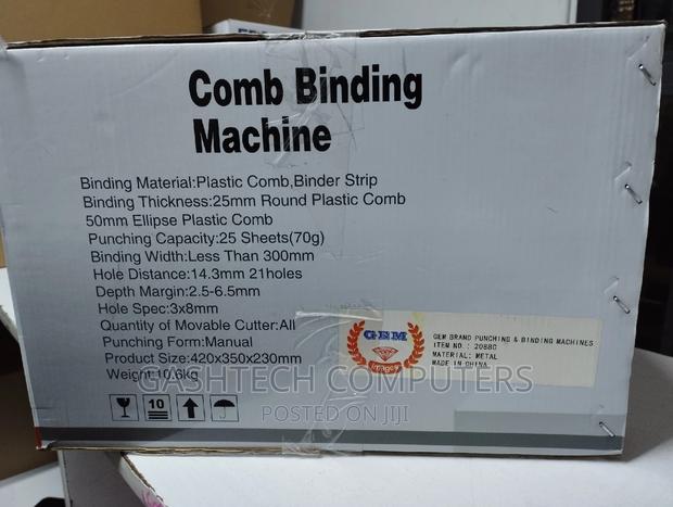 Heavy Duty Comb Binding Machine 2088c (2088c) - thumbnail 2