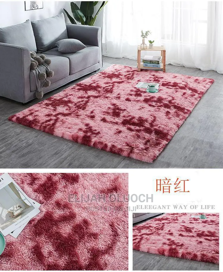 Fluffy Patched Carpet