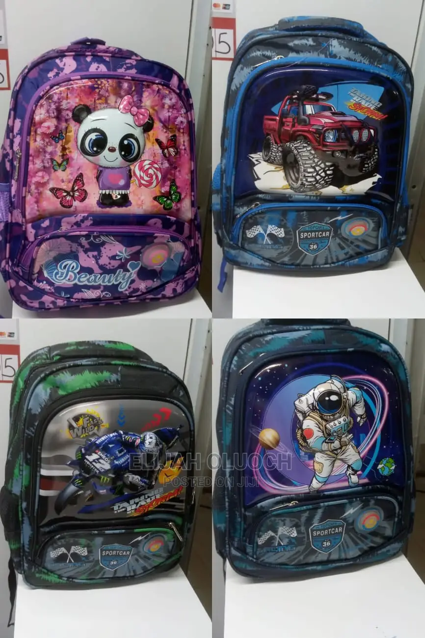 Cartoon Themed School Bags