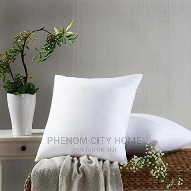 Fibre White Throw Pillow - thumbnail 2