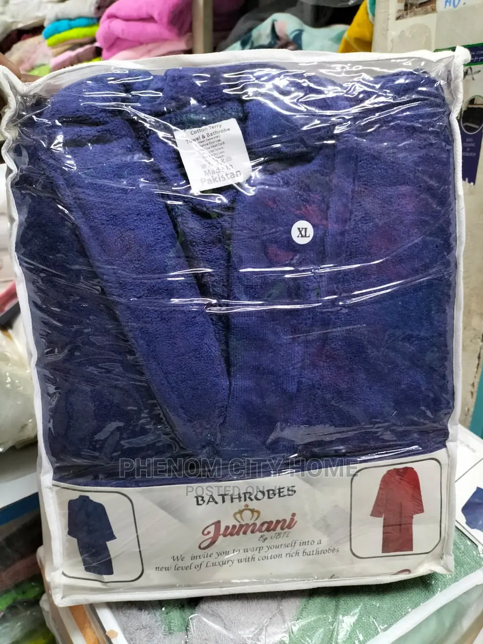 Adult Size Cotton Bathrobes