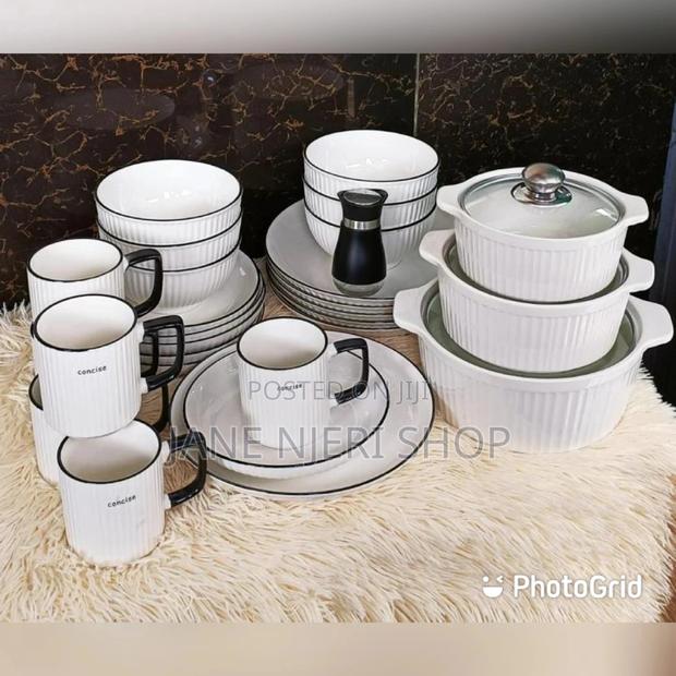 30 Pieces With Serving Bowls