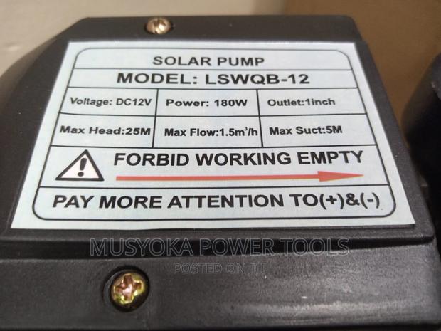 Solar Powered Surface Water Pump