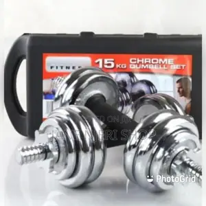 Dumbbells 15 Kg Chrome