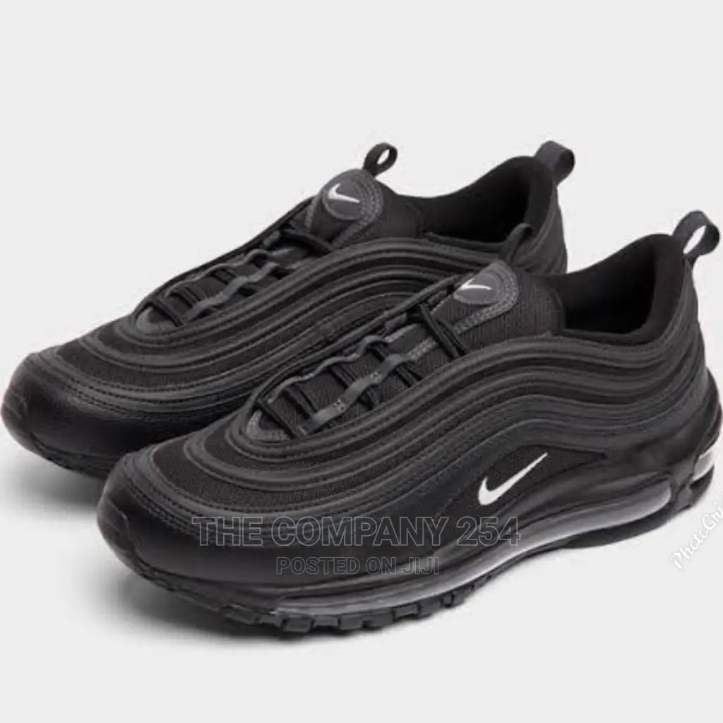 Black Designer Nike Air Max 97 Quality Sneakers Shoes