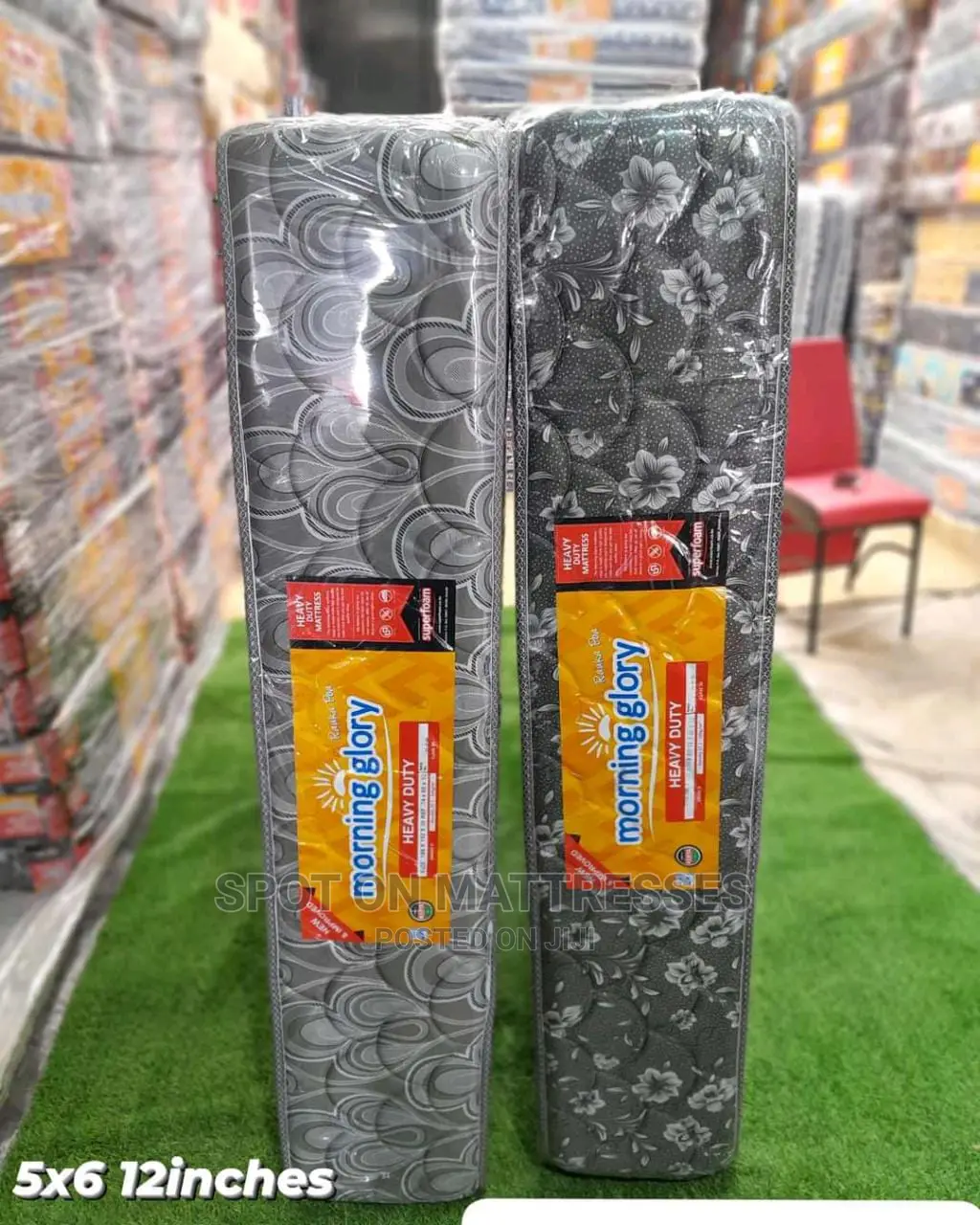 Queen Size (5by6) 12inch HDQ Mattresses.