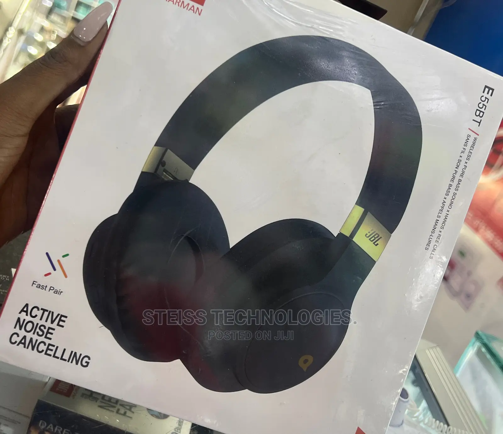 JBL Wireless E55bt Headphones