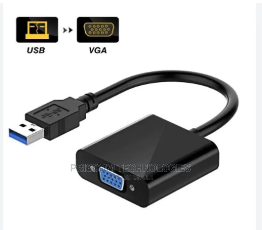 USB To VGA Converter For Desktop, Laptop, Computer, Monitor