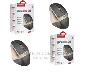Wireless Opticamouse Promate Gold^Wireless Optical Mouse