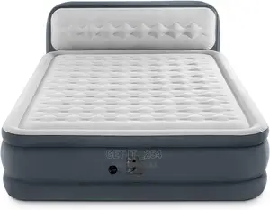 Intex Dura Beam Airbed With Inbuilt Electric Pump and Plush