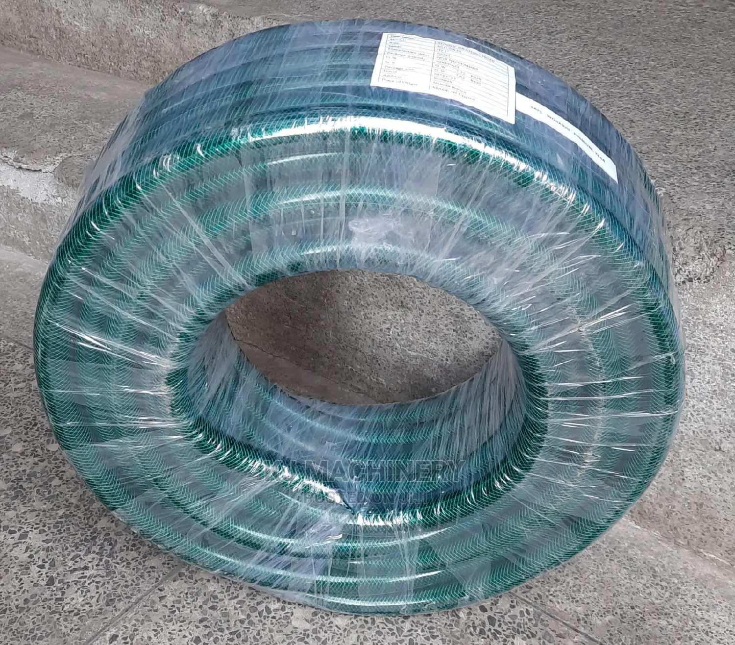 Braided Hose Delivery Pipe-Color Green 25mm Inch 30m