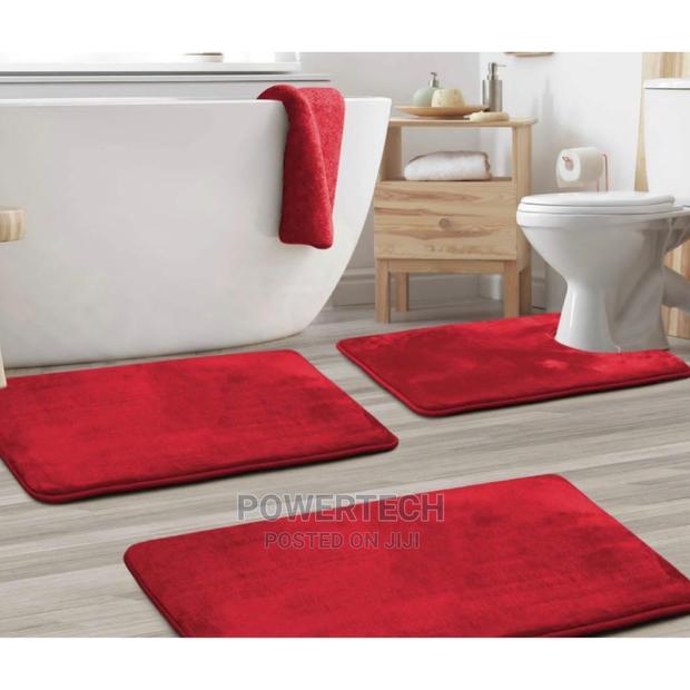 Memory Foam Bath Mat Set for Bathroom PLUSH AND COZY