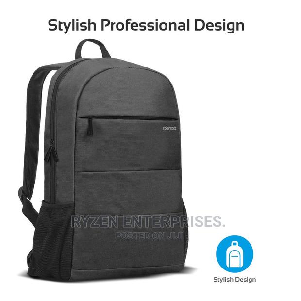 Promate 15.6" Laptop Backpack Made From 300D Twill Polyester