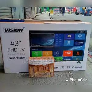 Flameless Vision 43 Inches Tv Android.