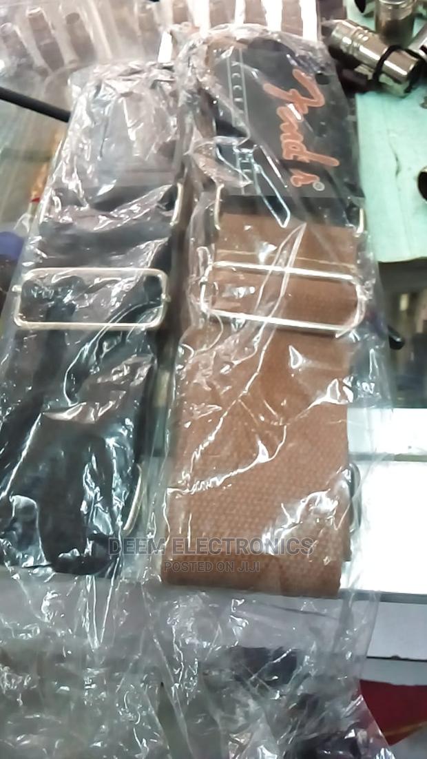 Fender Guitar Strap, Brown and Black Color Available