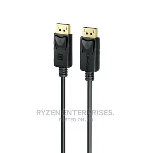 Promate Displayport to Displayport Cable, 2m Cable Length