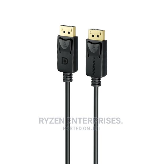 Promate Displayport to Displayport Cable, 2m Cable Length