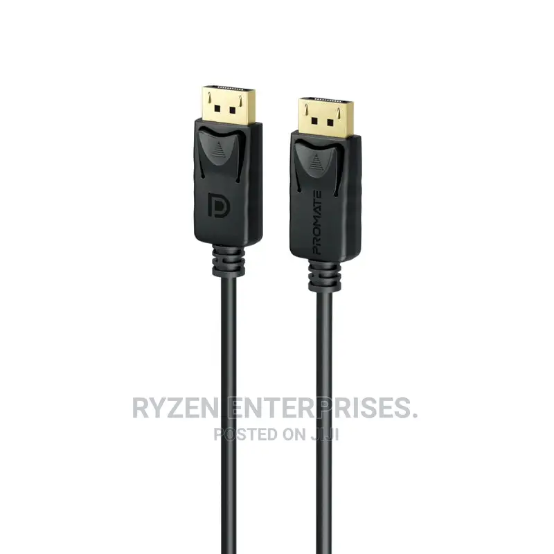 Promate Displayport to Displayport Cable, 2m Cable Length
