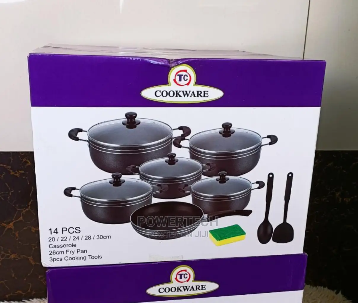 TC Heavy Non-Stick Cooking 14pcs Sufuria Set