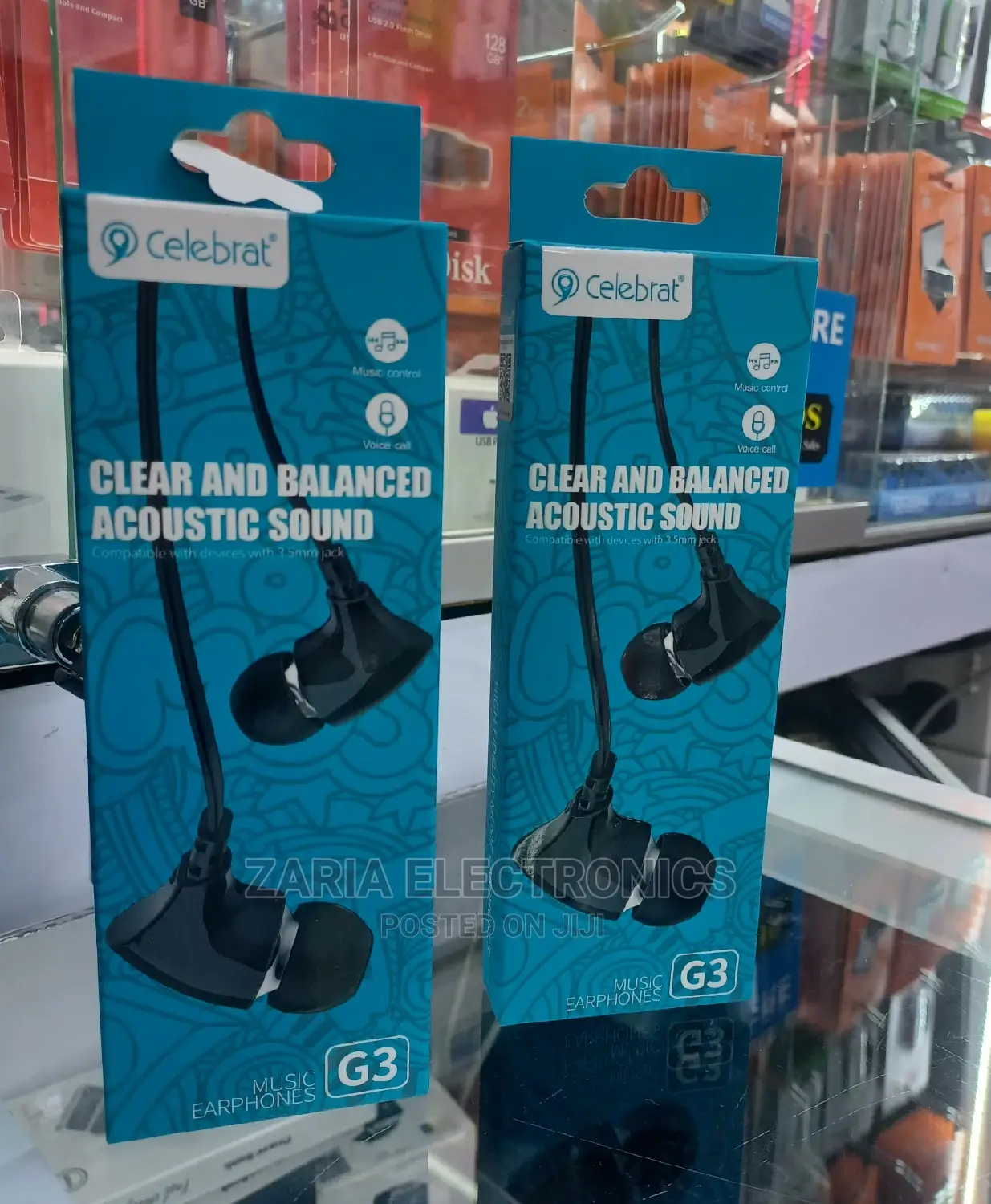 Celebtrat Earphones G3 With High Bass