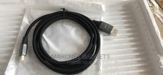 Thunder to Display Port Cable 2M Picture DP 1.4 - main view