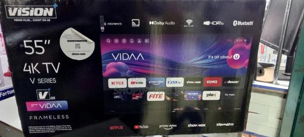 Vision Smart Tv Frameless 55 Inch Ultra Vidaa - main view