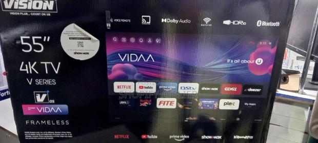 Vision Smart Tv Frameless 55 Inch Ultra Vidaa - thumbnail 2