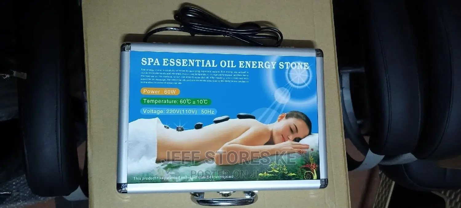 Portable Massage Stone Heater With 16 Pieces Stones