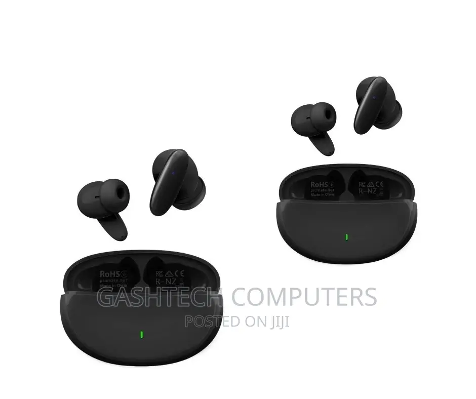 Promate Bluetooth Earphones, Black