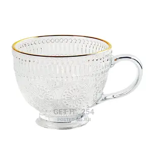 Set Of 3 Romantic Premium Water/Tea Glass Setcapacity: 500ml
