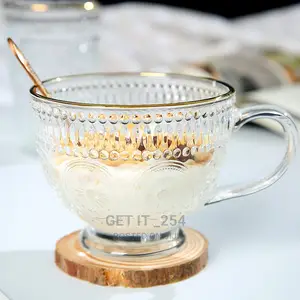 Set Of 3 Romantic Premium Water/Tea Glass Setcapacity: 500ml