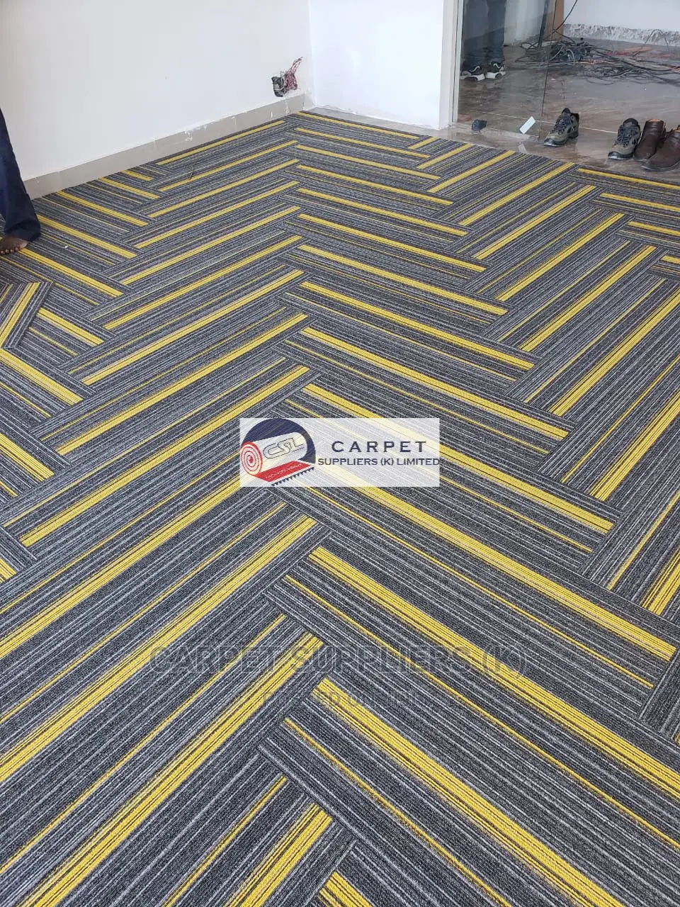 Carpet Tiles(Yellow)