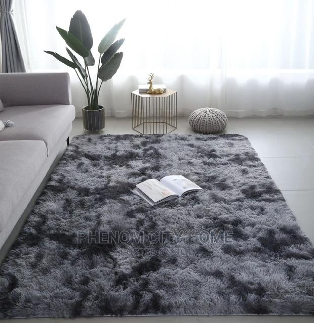 Patched Fluffy Carpet