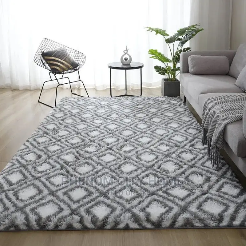 Patterned Fluffy Carpets