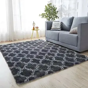 Patterned Fluffy Carpets